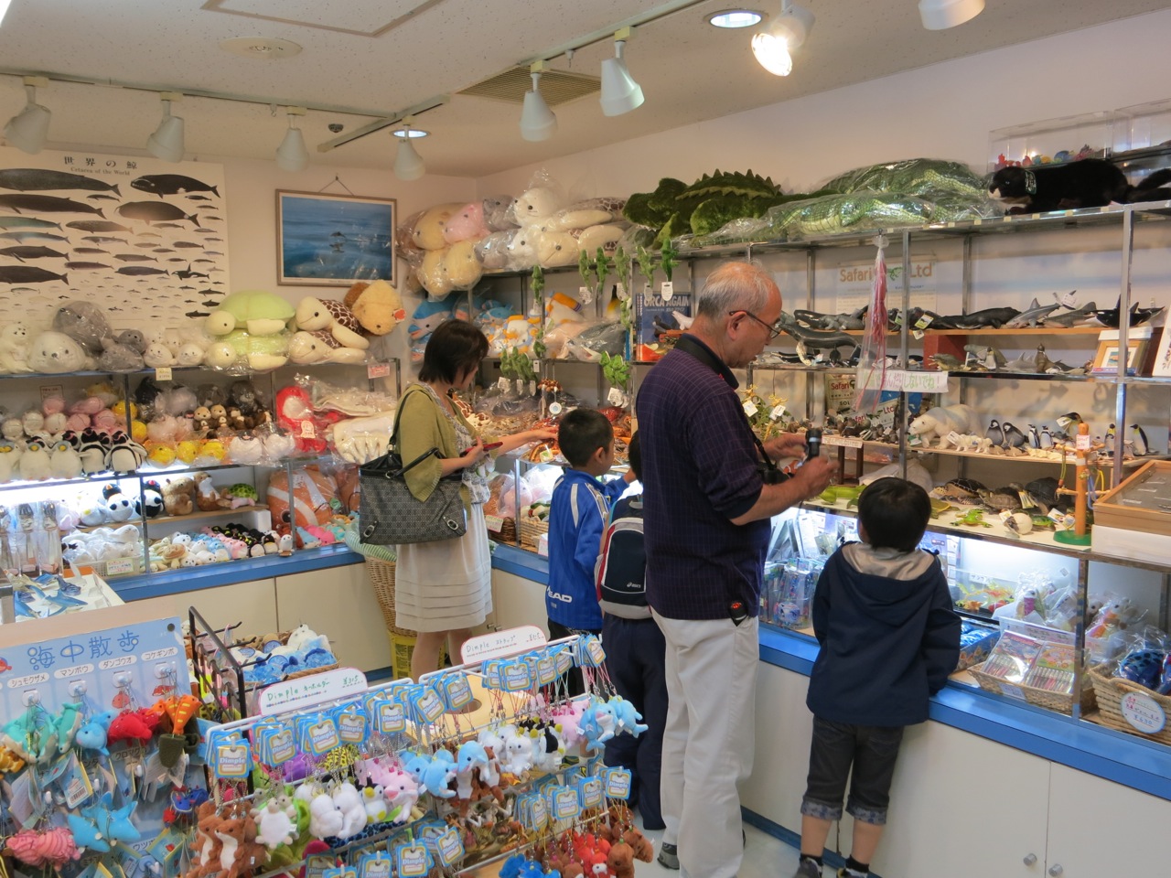 サンピアザ水族館: ぬいぐるみ採集記